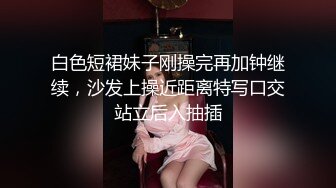 白色短裙妹子刚操完再加钟继续，沙发上操近距离特写口交站立后入抽插