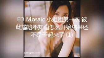 ED Mosaic 小姐姐第一次 彼此尴尬不知道怎么开始结果还不是干起来了 (1)